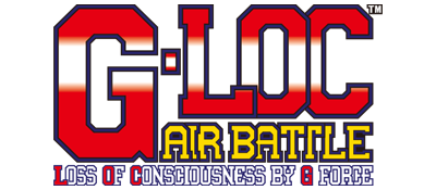 G-LOC: Air Battle logo for Sega Mega Drive